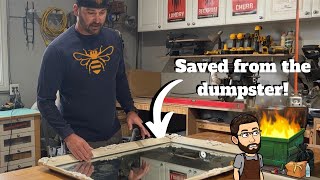 Repairing a Mirror Picture Frame