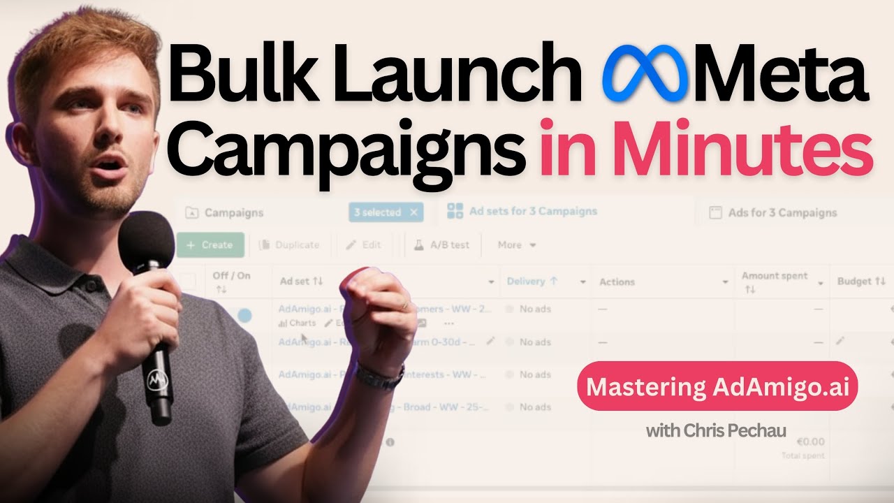 How to Launch Meta Campaigns and Ads in Minutes with AI | AI Chat Agent Masterclass