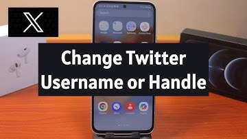 How to Change Twitter Username or Handle