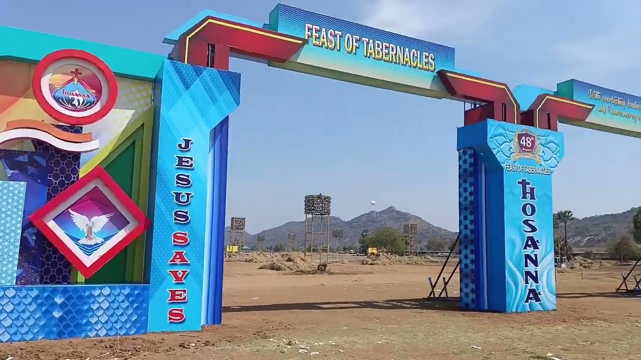 HOSANNA MINISTRIES #48TH FEASTOFTABERNACLES WORK IN PROGRESS