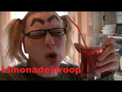 Glas limonadesiroop maken recept!