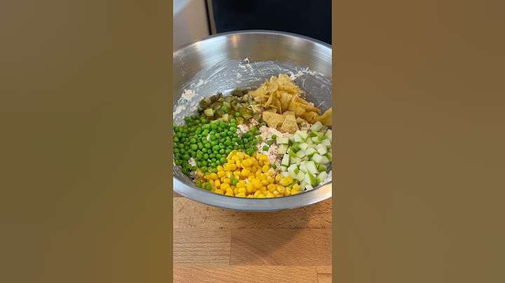 Matthew McConaughey’s Tuna Fish Salad