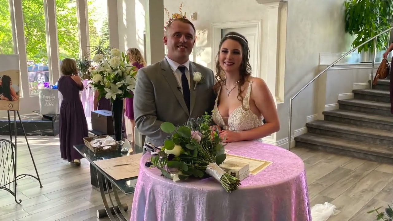 Amazing wedding at Millennial Falls in Draper, Utah