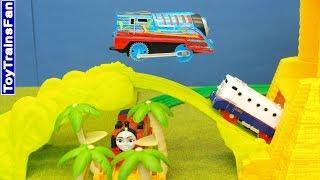 Thomas & Friends Trackmaster Turbo Jungle Set - Big World Big Adventures Tomek I Przyjaciele