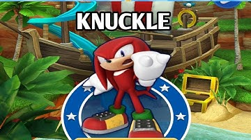 Sonic Dash | Unlock Knucle Max Upgrade | Android Gameplay #2