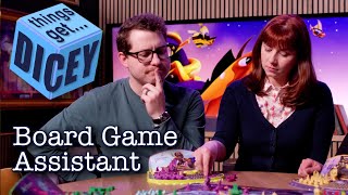 The Board Game Assistant Things Get Dicey Board Game Sketch Comedy