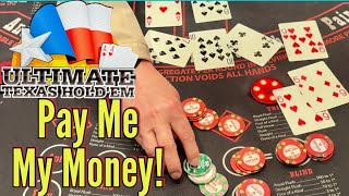 I JUST WON'T QUIT! Ultimate Texas Hold 'EM Live Play From Vegas! screenshot 5