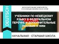 УЧЕБНИКИ ПО НЕМЕЦКОМУ ЯЗЫКУ В ФЕДЕРАЛЬНОМ ПЕРЕЧНЕ И ДОПОЛНИТЕЛЬНЫЕ ПОСОБИЯ К НИМ