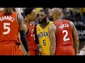 Jeff teague talks about demar derozan and pj tucker going at lance stephenson