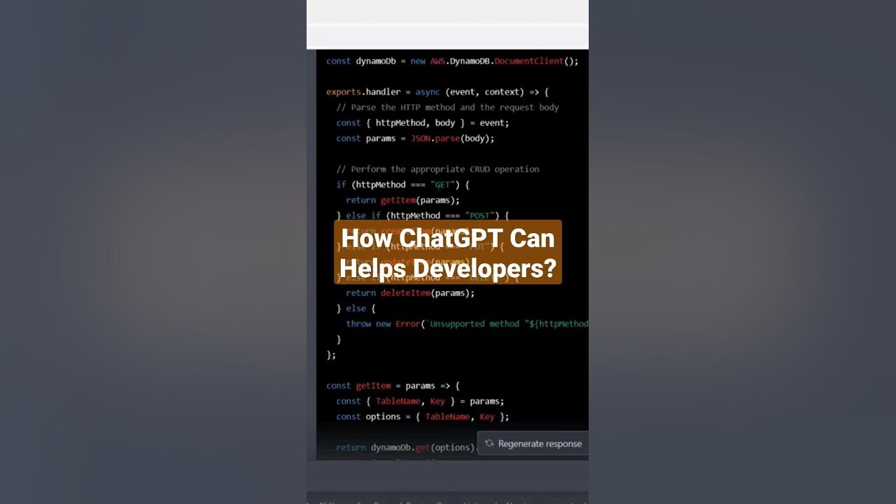 How ChatGPT Can Helps Developers? #learnandgroweveryday #