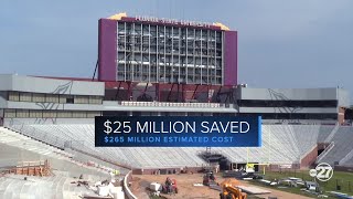 INSIDE LOOK: Doak Campbell Stadium renovations include new video boards, restrooms, concessions
