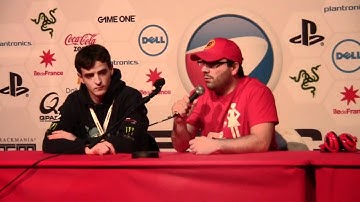 ESWC 2011 - Axslav/moman press conference