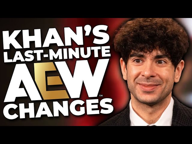 Tony Khan Makes Last-Minute AEW Changes, Wrestlers In The Dark class=