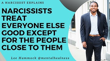 #Narcissist treat everyone else better than the people that are closest to them. emotional capacity