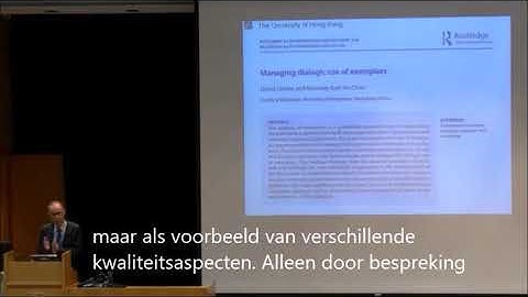 David Carless dialogic use of exemplars sub