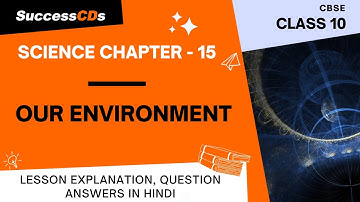 Our Environment Class 10 Science chapter 15 Explanation, Important Question Answers