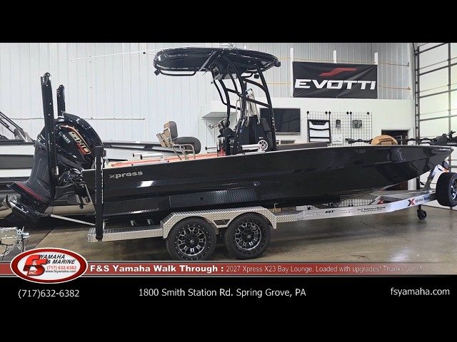 2027 Xpress X23 Bay Lounge, Loaded with upgrades! Thanks John! F