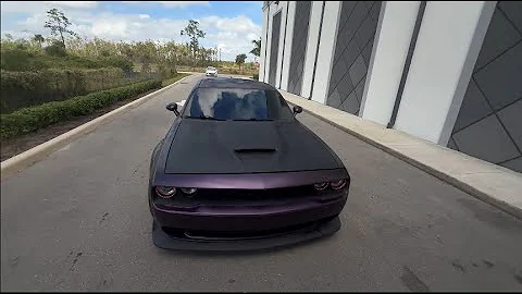 DODGE CHALLENGER R/T RACING and CUTTING UP IN TRAFFIC POV DRIVE !!