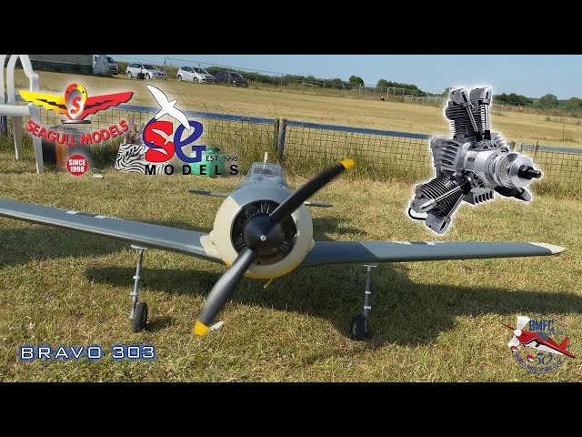 HAWK-15 RCモデルセイルプレーンキット Seagull Focke-Wulf FW 190 30cc with Saito Radial Engine rc
