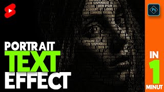 Text Portrait Effect In Photoshop 2023 L Photo Manipulation L Text Blend Photoshop Manipulation