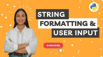 String Formatting and User Input | Python Programming Tutorials | Meritshot Tutorials