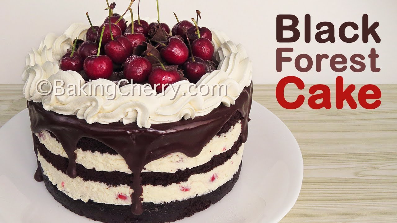 BLACK FOREST CAKE w/ WHITE CHOCOLATE MOUSSE FILLING | So yummy and Tasty! | Dessert | Baking Cherry