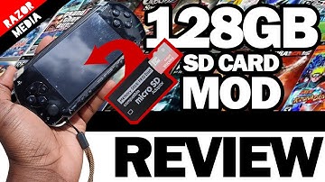 128GB SD card PSP Mod Review