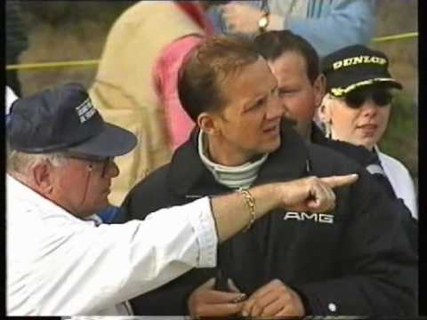 1999 - Le Mans -Aftermath of Webber's first flip a...