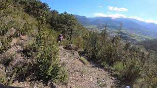 Last section of rocky descent known as super enduro