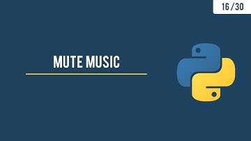 Python GUI with Tkinter - Toggle the Tkinter button + Mute the music with Pygame - 16/30
