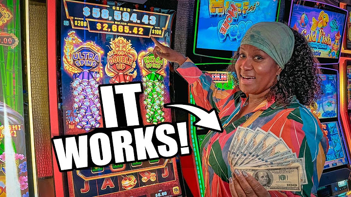 We WON on Slot Machines in Las Vegas using a SIMPLE $100 Method