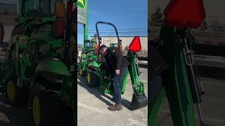 John Deere 260B Backhoe Install 1025R, 1023E, 2025R