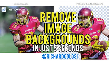 How To Remove Background Images In 5 Seconds (with remove.bg)