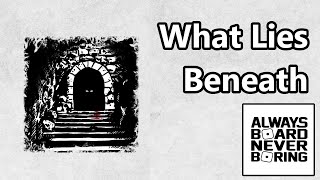 What Lies Beneath | A Choose Your Own Adventure RPG Game Preview | Coming to Kickstarter | Sponsored