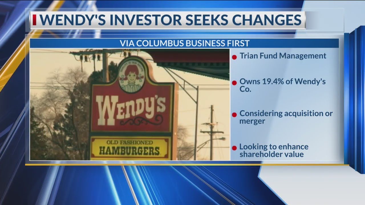 Is Ohio-based Wendy’s for sale?