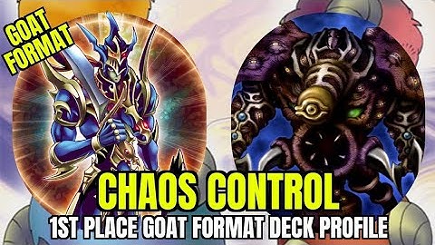 Goat Format 1st Place Locals Chaos Control Deck Profile! || October 2024 Update