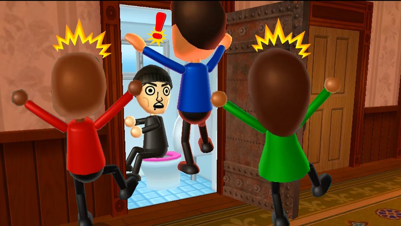 Wii Party Minigames - Mr.Bean Vs Matt Vs Steph Vs Pierre (Max Difficulty)