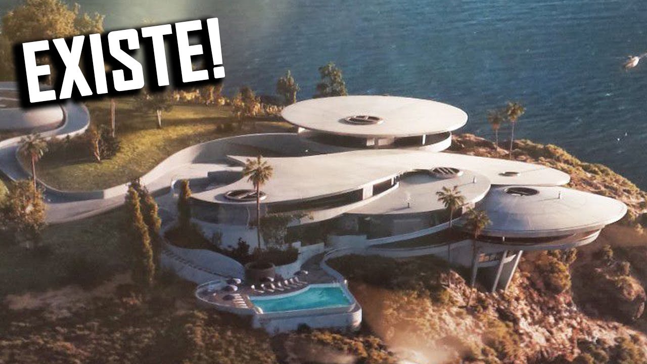 Así es la Casa de TONY STARK en la VIDA REAL - YouTube