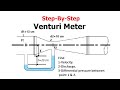 How To Solve Venturimeter Problems Fluid dynamics