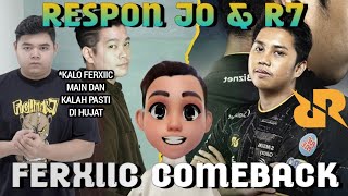 TANGGAPAN RRQ R7 & JONATHAN LIANDI FERXIIC COMEBACK RRQ HOSHI!! APAKAH FERXIIC BISA BAWA RRQ JUARA?