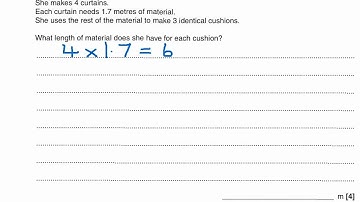 Q8 - OCR J512 Jan 2011 Linear Maths Paper 2 - CALCULATOR