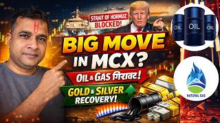 Crude Oil &amp; Natural Gas गिरावट जारी? Gold &amp; Silver Recovery Mode | MCX Analysis Wednesday 15 April