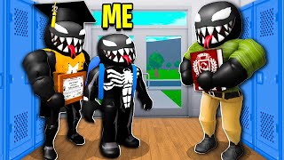 Joining VENOM School! (Roblox)