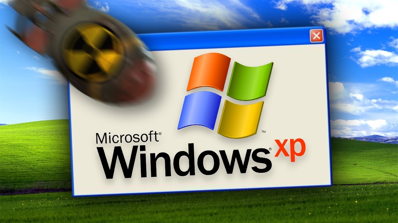 Computer Screen Windows Xp Youtube nuking Windows XP - YouTube