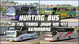 Keseruan Hunting Bus di Tol Trans Jawa