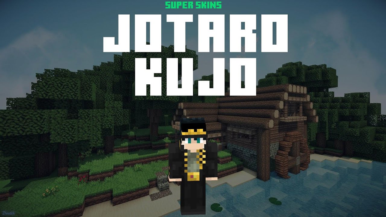 Best Jotaro Kujo Minecraft Skin ⚡ Download & Install Links ⚡ Jotaro Kujo -  YouTube