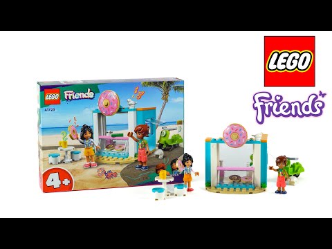 LEGO Friends 41723 – Donut Shop - Unboxing and Speed Building