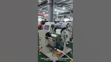 Chema Machine CMFQS320 Mini Label Slitter Rewinder Machine From China
