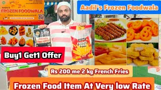 AADIL'S FROZEN FOOD BUY 1 GET 1 OFFER | BEST FROZEN FOOD SHOP JOGESHWARI🔥 | ONLINE BHI MILEGA😱 #vlog
