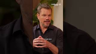 Matt Damon Shares How Artists Can Take More Risks | THR India #shorts